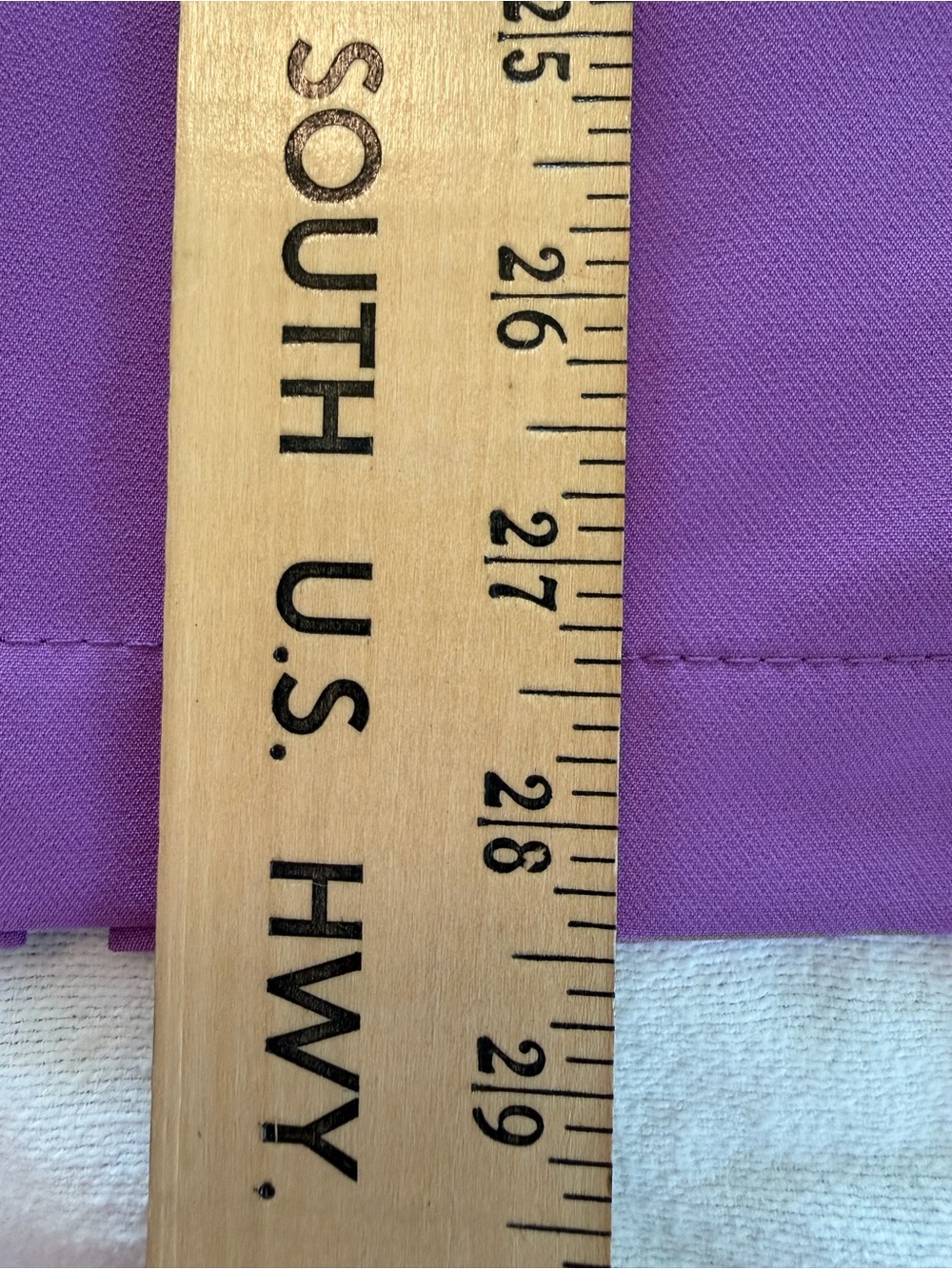 Tea & Cup Purple‎ Belted Midi Pencil Skirt Size M Office Chic Career Wear - Picture 8 of 10